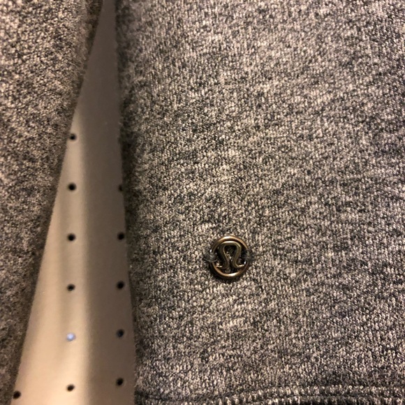 Lululemon Gray zip up jacket 4 - Picture 4 of 5